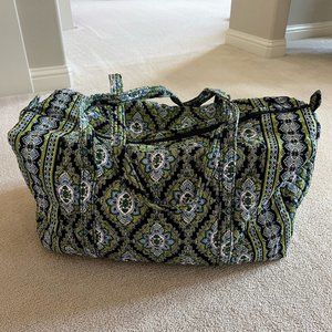 Vera Bradley Retired Pattern Large travel duffel bag- Cambridge/Fall 2007